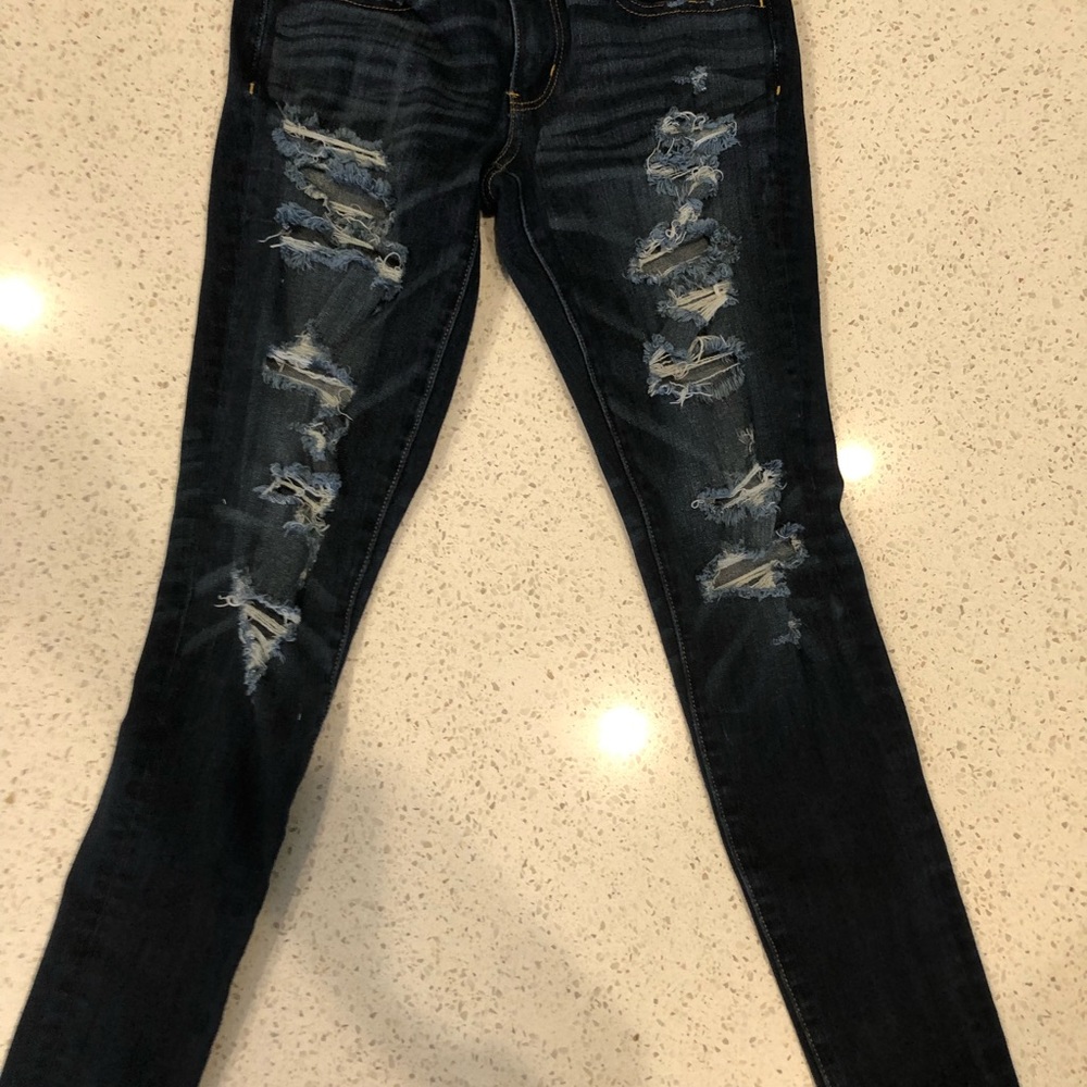 American Eagle 360 super stretch size 2 short jeggings